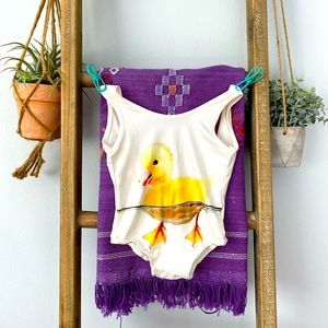 NWOT Toddler Duckling Swimsuit Sz 2T